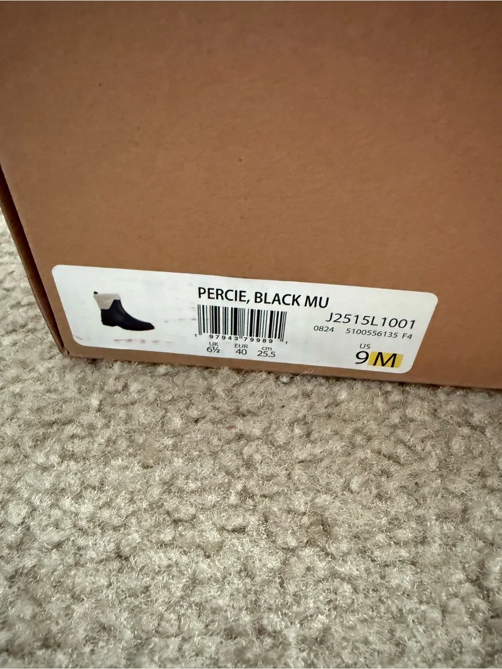 Vince Percie Black boot